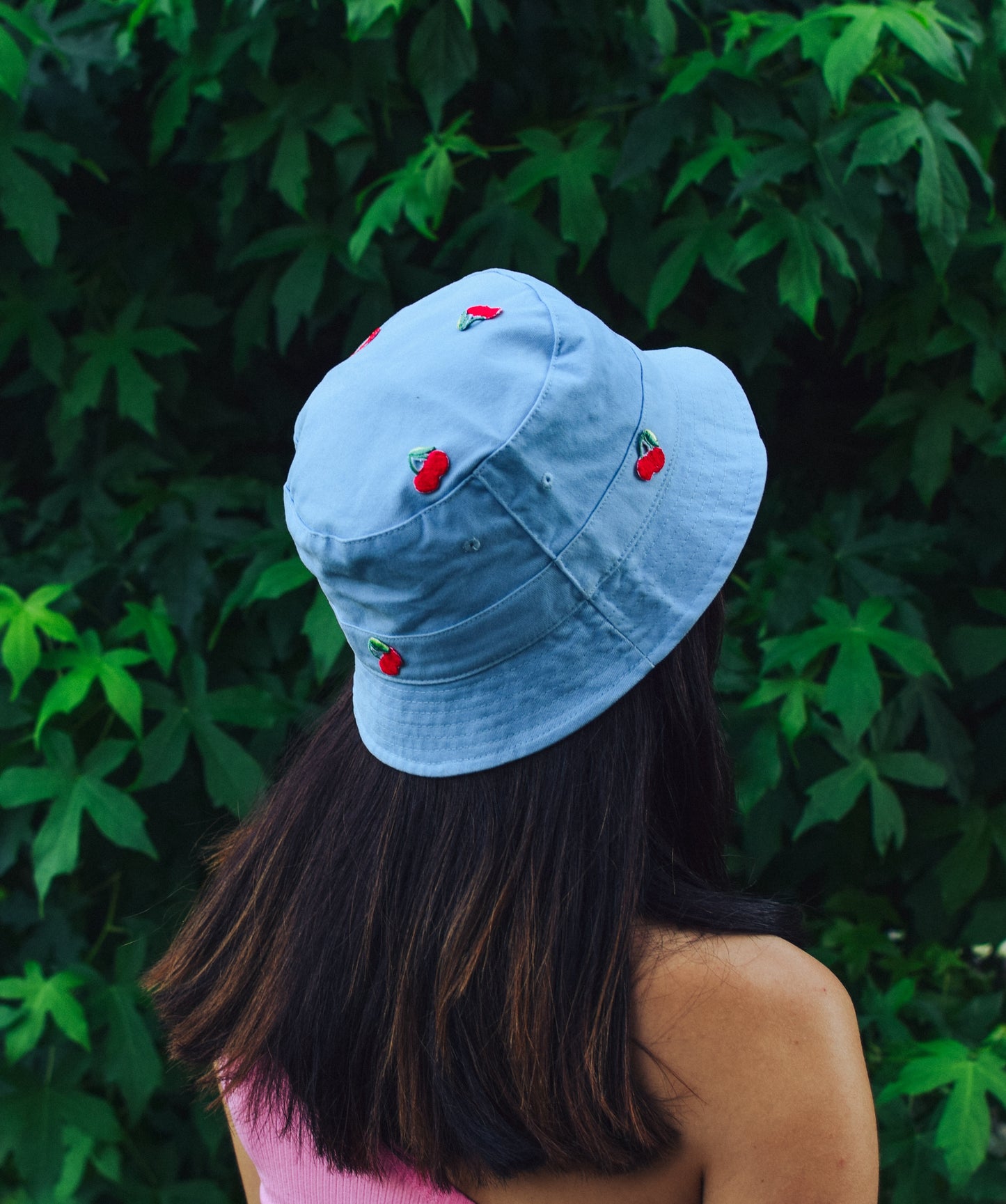 Light Blue - Fancy Cherry Bucket