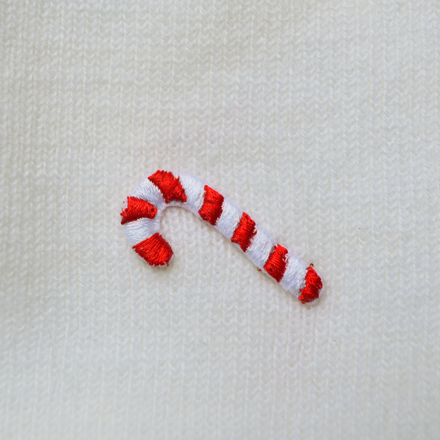 White - Candy Christmas Beanie